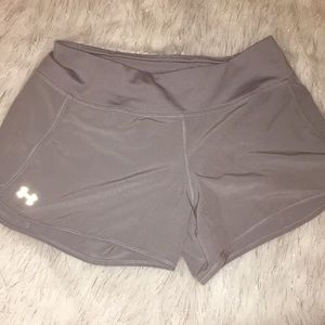 Gray under armour shorts